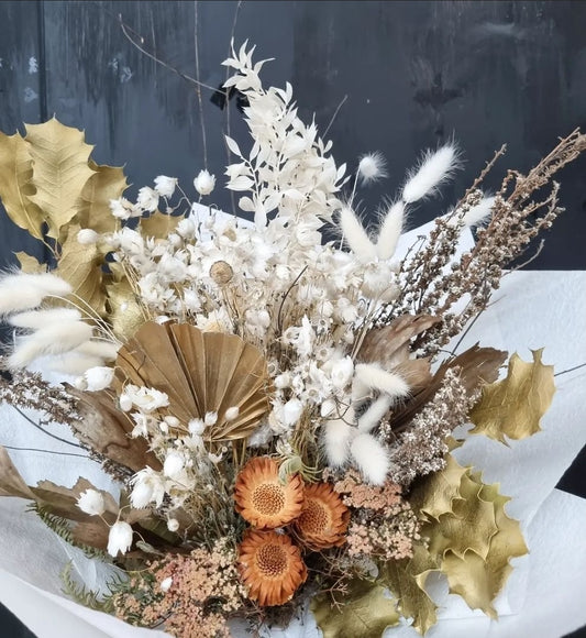 Designers Choice Neutral Dried Flower Bunch